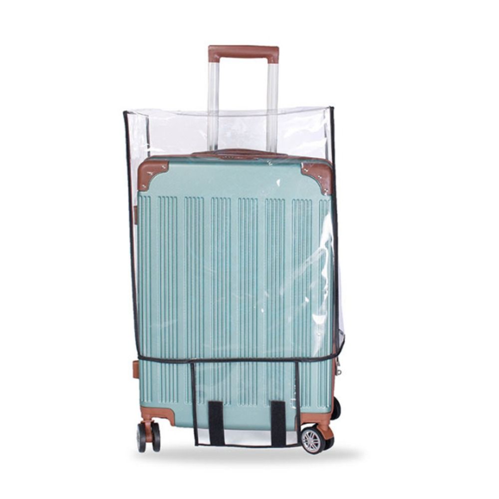 PVC Transparent Luggage Cover  - Luggage Protective Cover Transparent ulasan dan harga