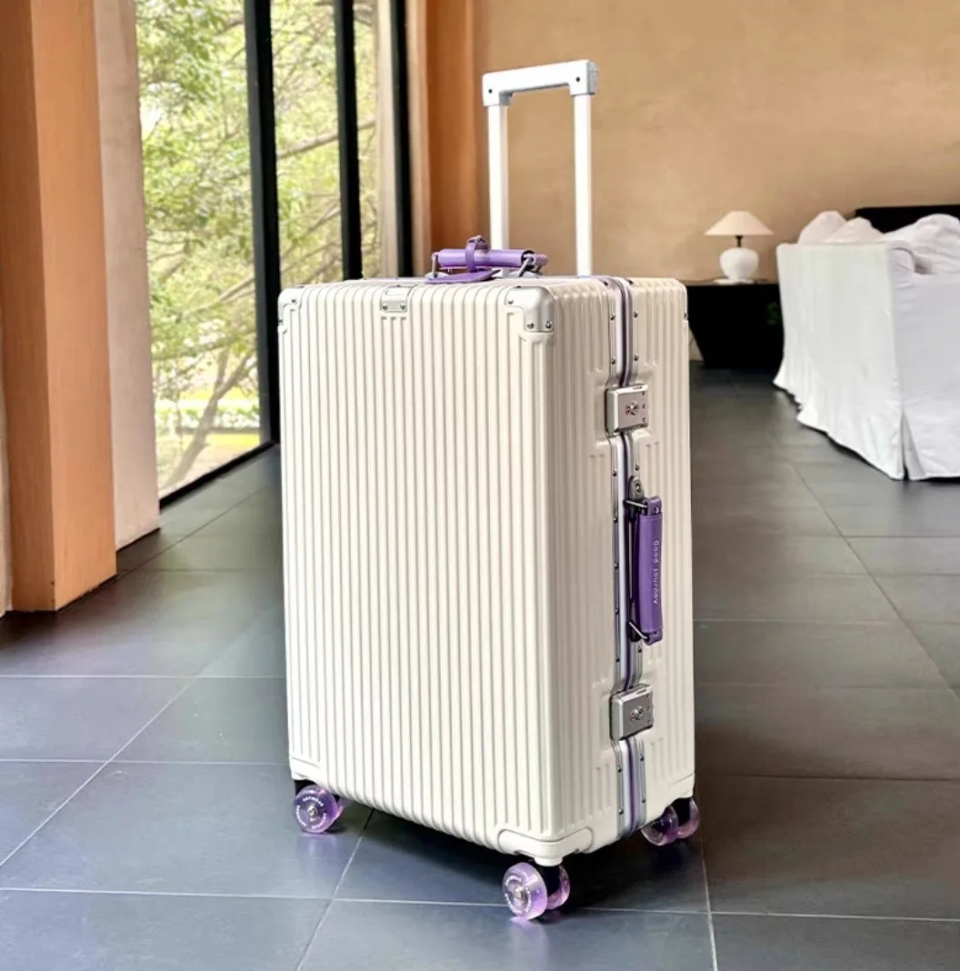 Aluminum Frame with Colorful S - Aluminum Frame Carry On Luggage ulasan dan harga