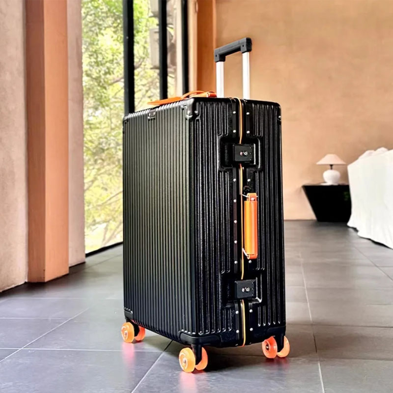 Aluminum Frame with Colorful S - Aluminum Frame Carry On Luggage ulasan dan harga