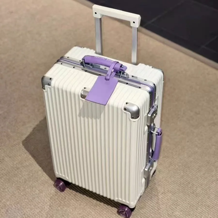 Aluminum Frame with Colorful S - Aluminum Frame Carry On Luggage ulasan dan harga