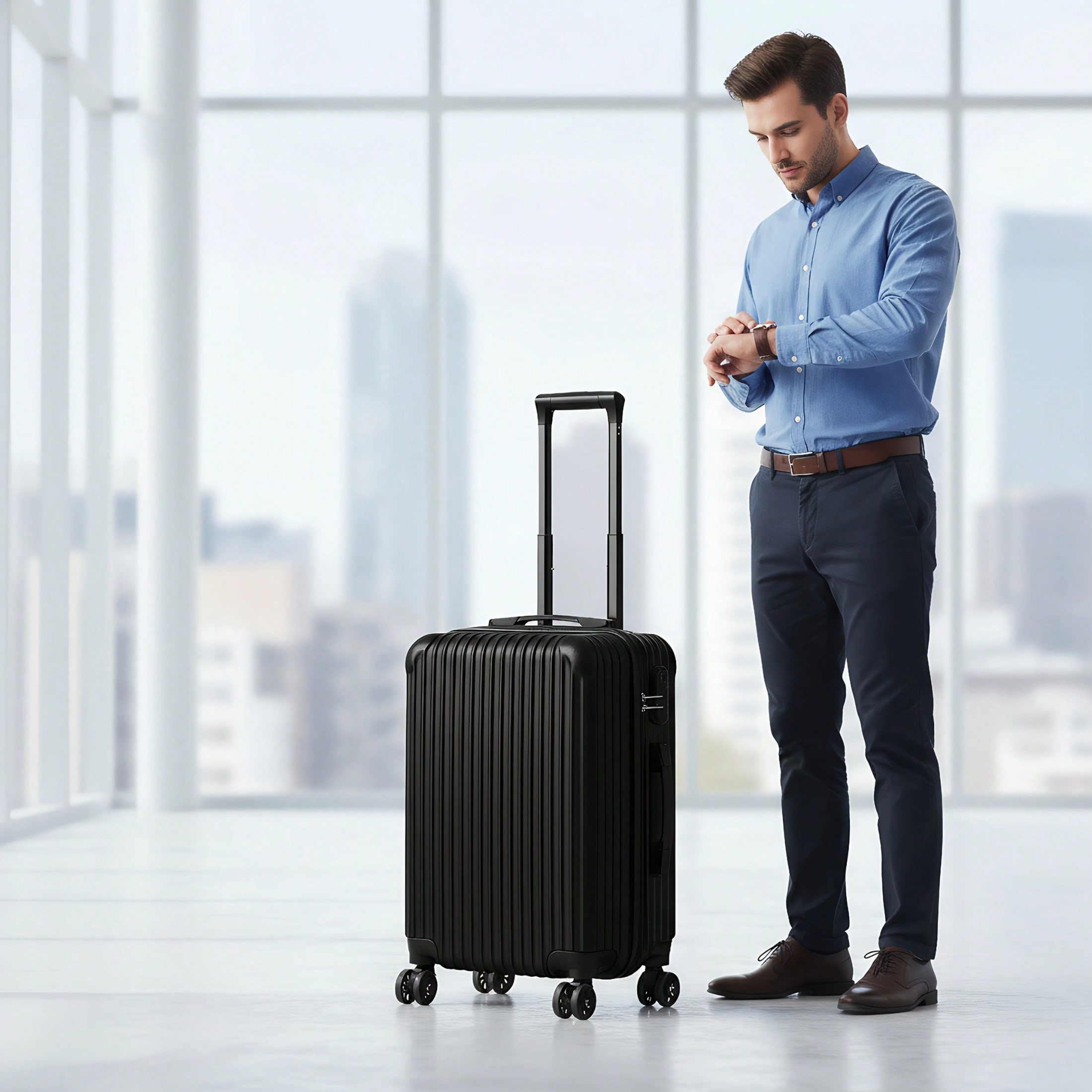 20‑Inch Hard‑Shell Carry‑On Lu - Spinner Wheel Rolling Suitcase 20 Inch ulasan dan harga