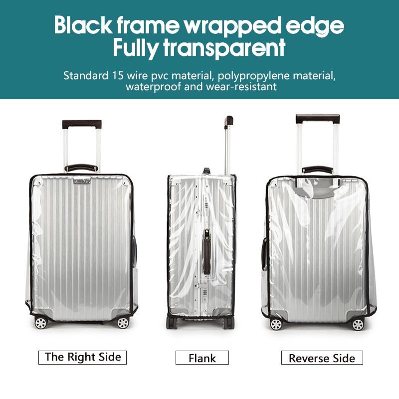 Waterproof Transparent Luggage - Luggage Protective Cover Transparent ulasan dan harga
