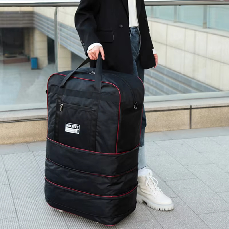 Foldable Unisex Universal Whee - Foldable Rolling Luggage Bag ulasan dan harga